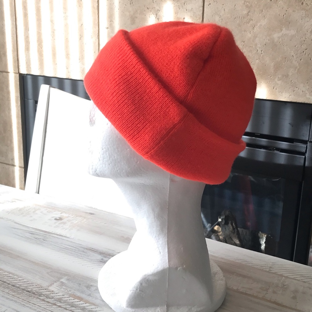 Orange beanie
